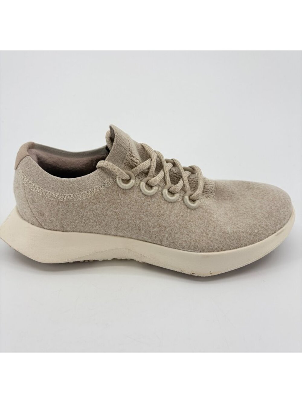 Allbirds Wool Dasher 2 Womens Size 10 Beige Athletic Running Shoes Sneakers